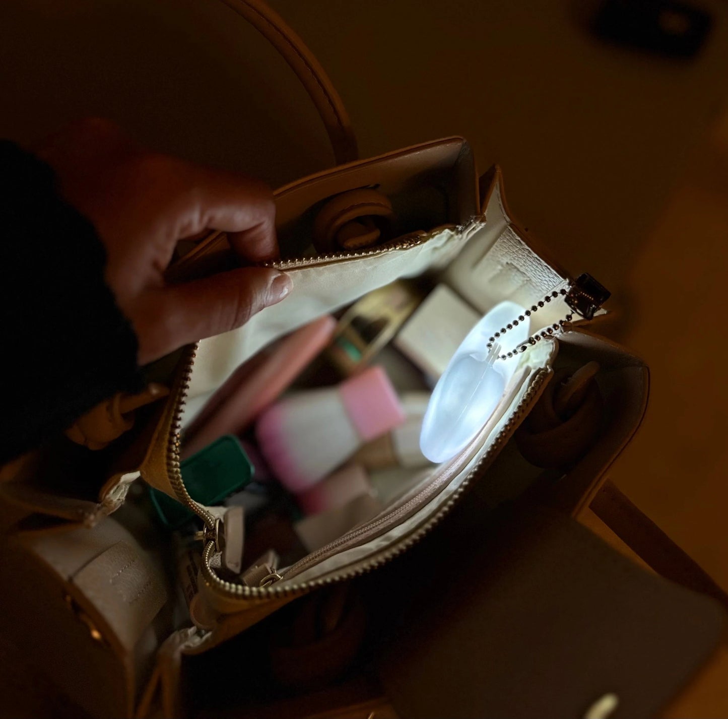 Lampe Tactile de Sac à Main – Forme Cœur ou Étoile