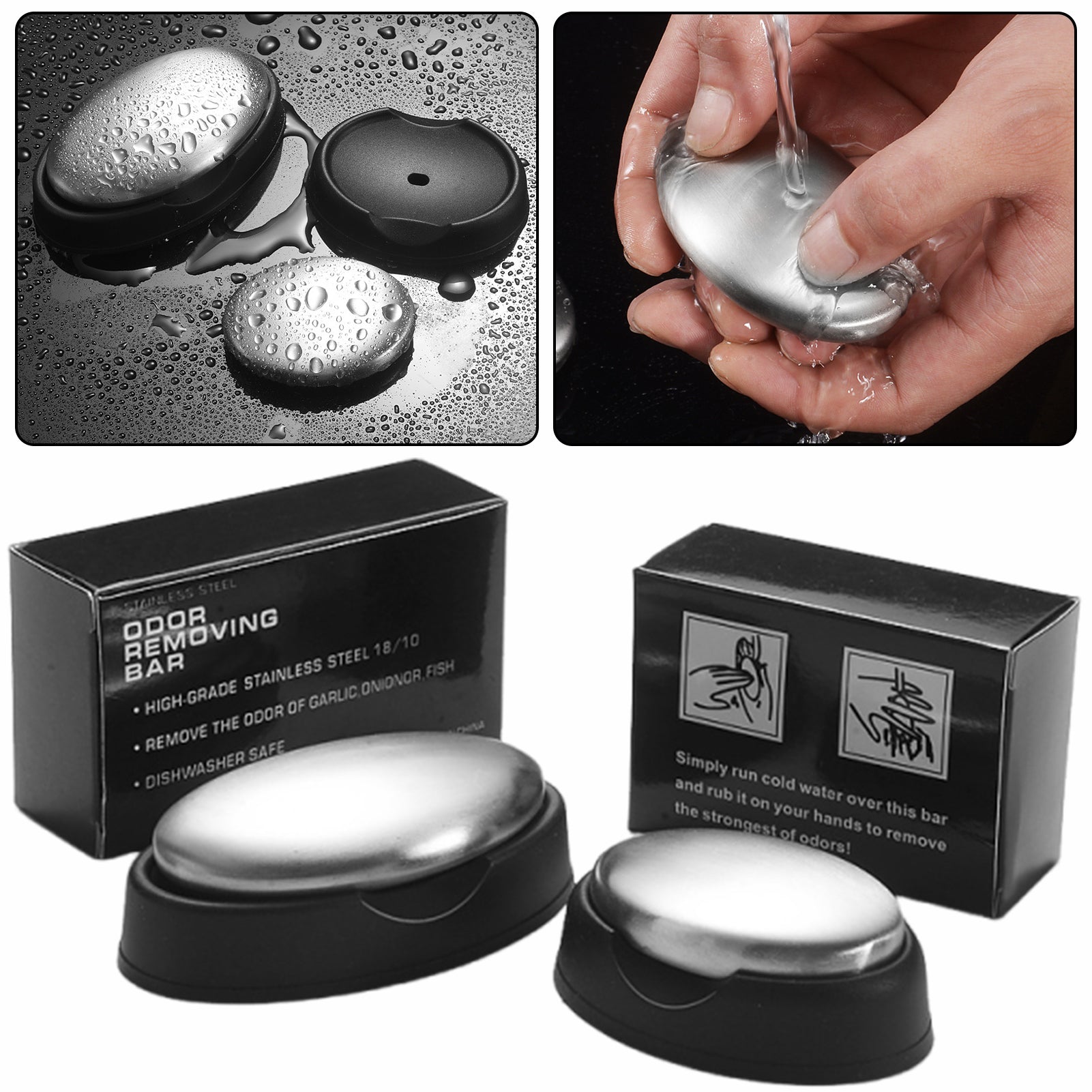 Savon Inox Anti-Odeurs – Naturel & Écologique