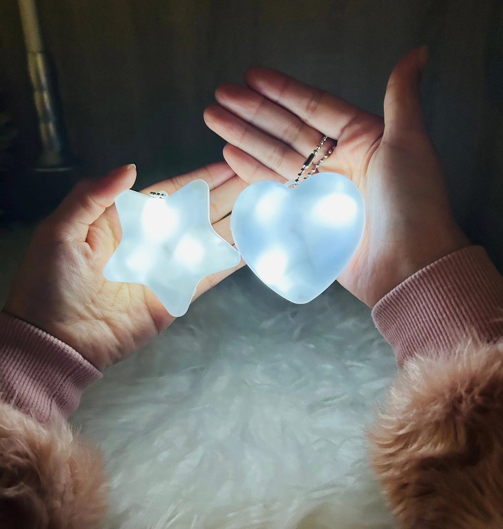 Lampe Tactile de Sac à Main – Forme Cœur ou Étoile